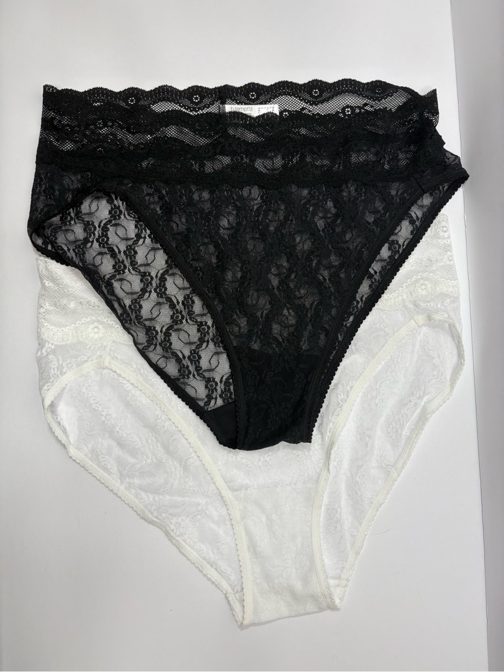 b.tempt'd by Wacoal 2X Lace Kiss High Leg Panty L - Picture 5 of 8